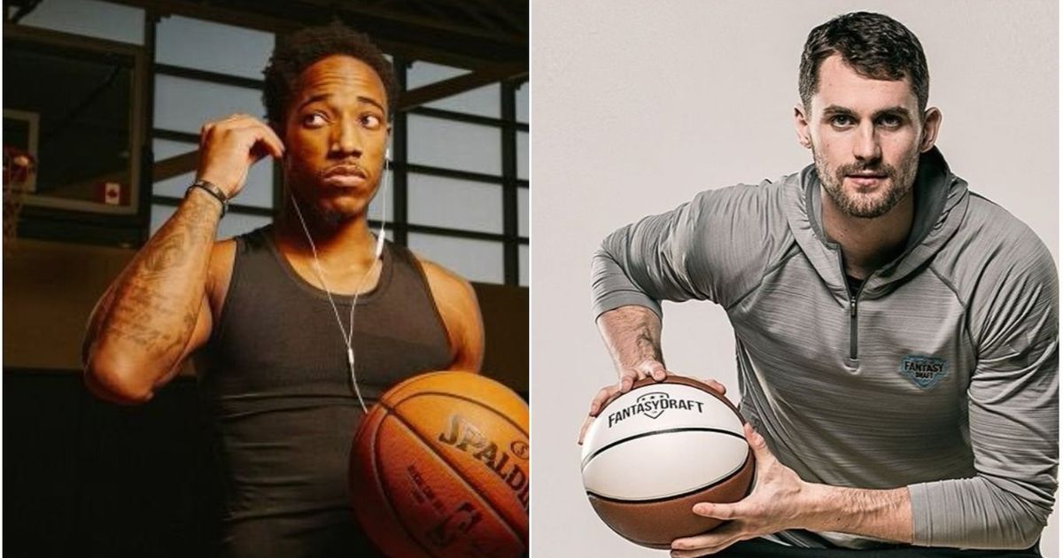 DeMar DeRozan and Kevin Love part of NBA's public service campaign on  mental health